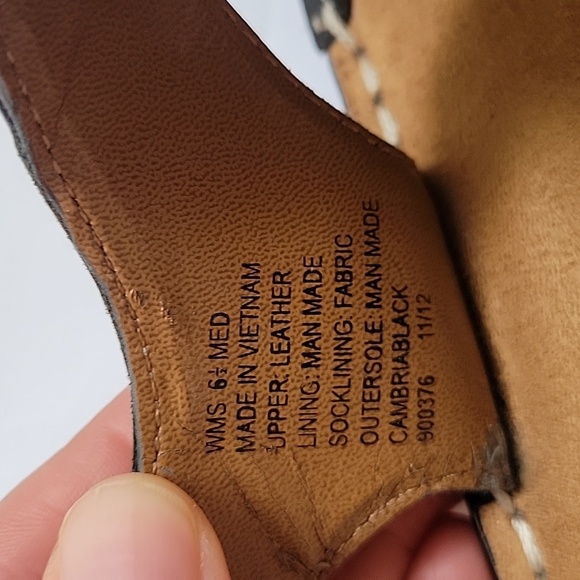 NATURALIZER Natural Soul. Sandal Black Leather. Size 6.5 - Picture 9 of 17